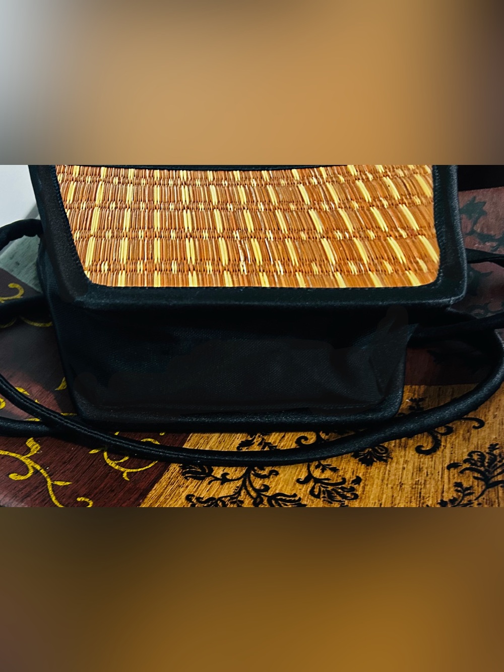 Woven Orange Women’s Purse - Picture 11 of 16